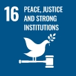 SDGs16: PEACE,JUSTICE AND STRONG INSTITUTIONS